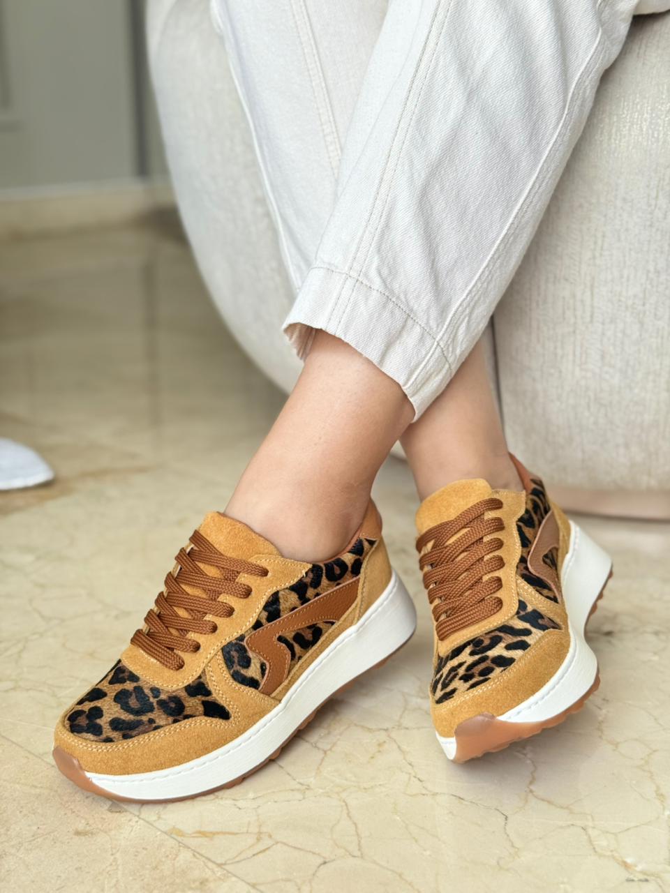 Tenis en cuero para Dama Suri