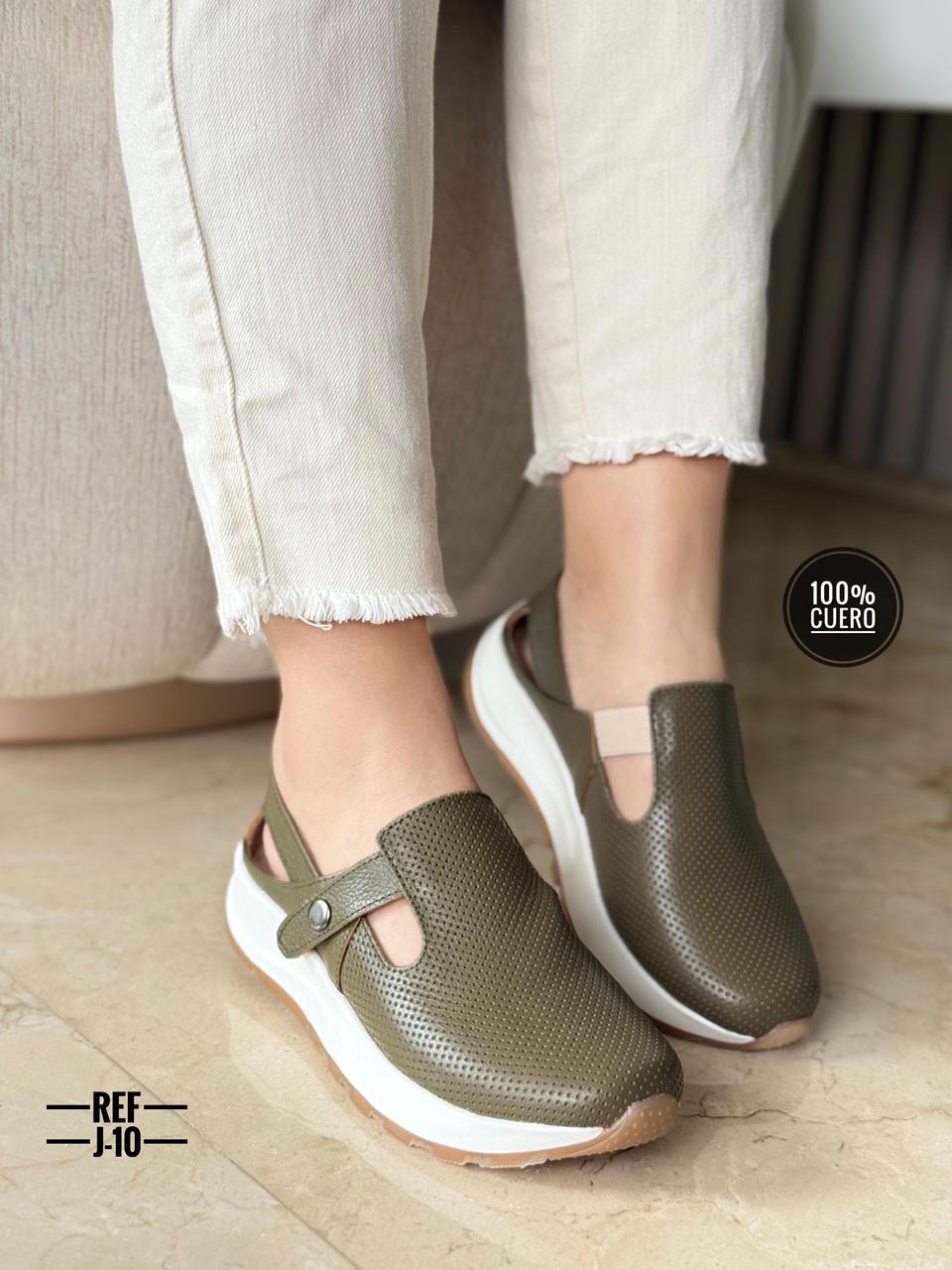 Casual en cuero para dama Siena