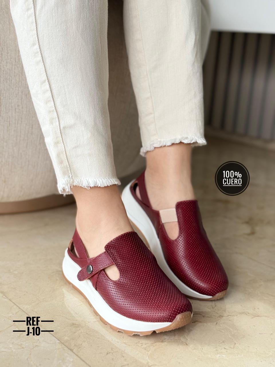 Casual en cuero para dama Siena