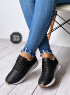 Tenis en cuero para dama Paris