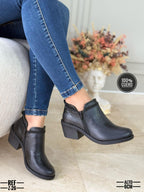 Botines en cuero para dama Adri