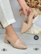 Tacones en cuero para dama Ivanna