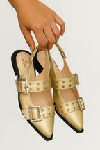 Baletas en cuero para dama Brigitte