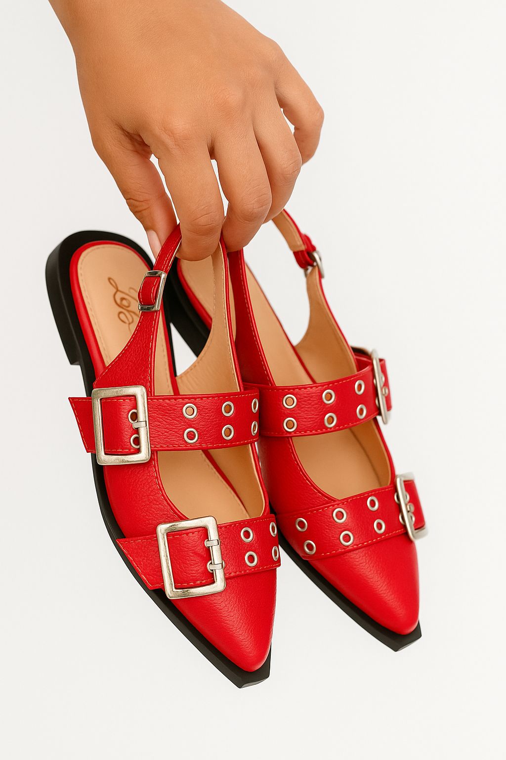 Baletas en cuero para dama Brigitte