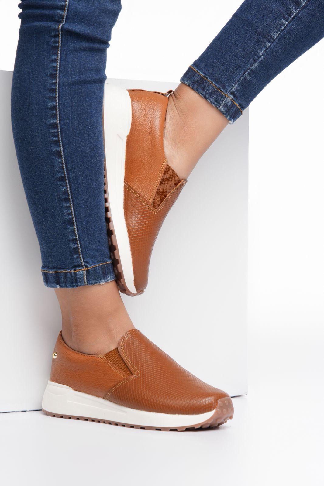 Casuales en cuero para dama SM