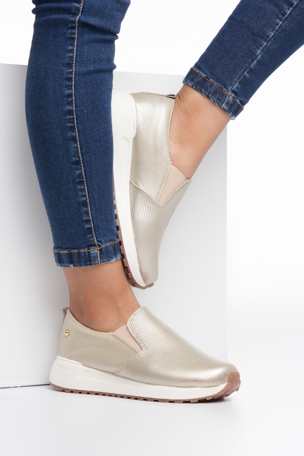 Casuales en cuero para dama SM