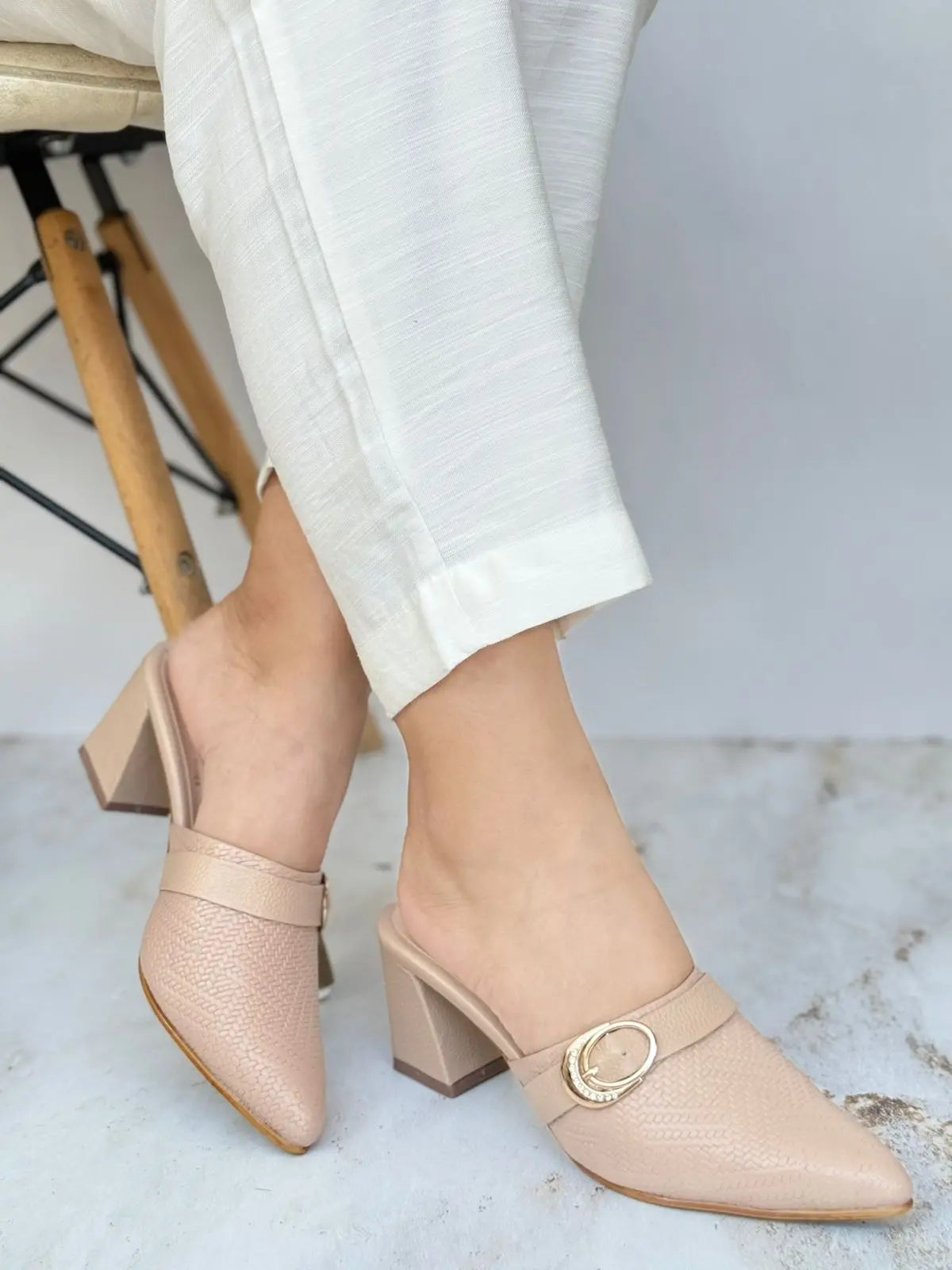 Tacones en cuero para dama Oslo