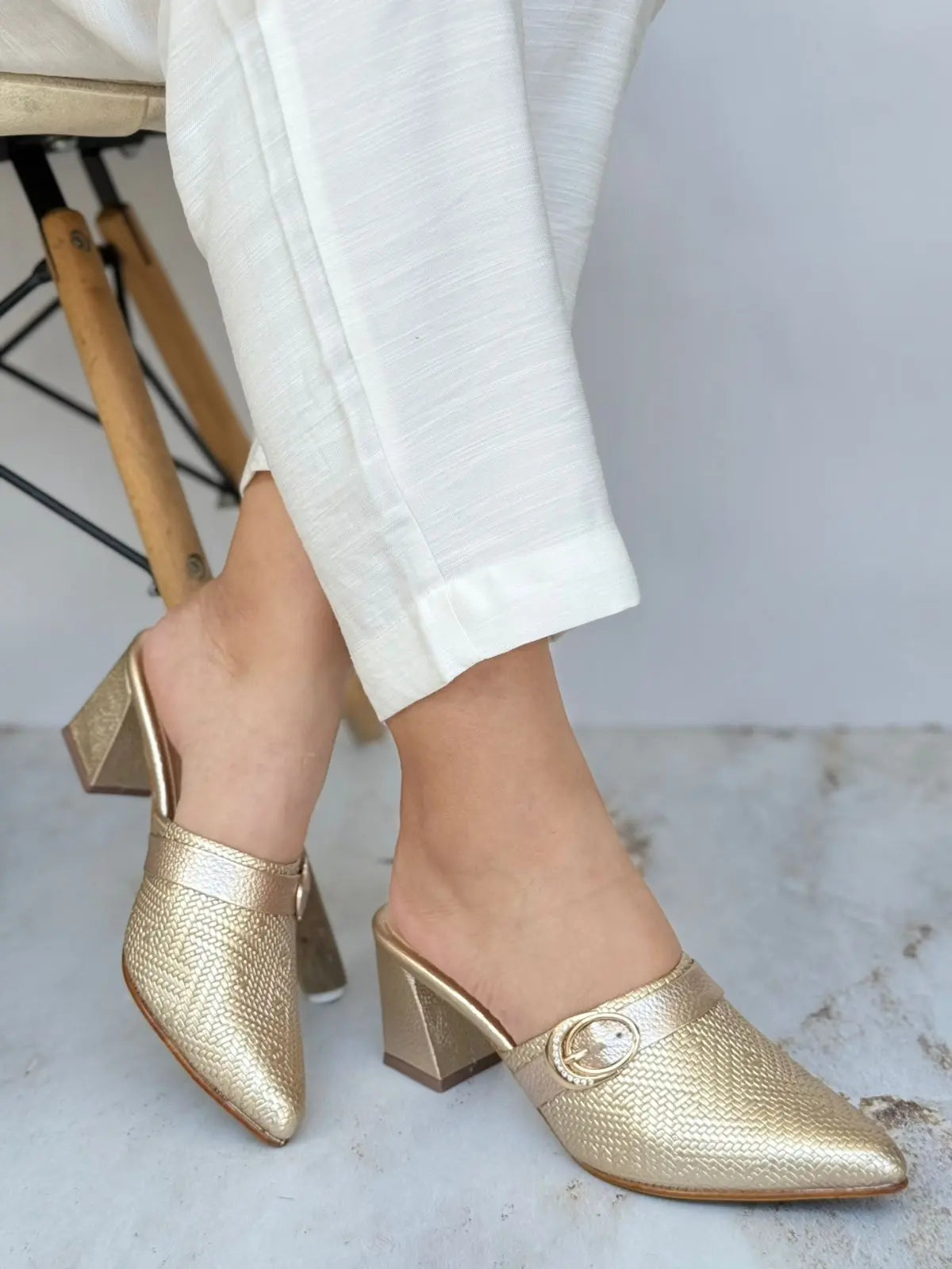 Tacones en cuero para dama Oslo